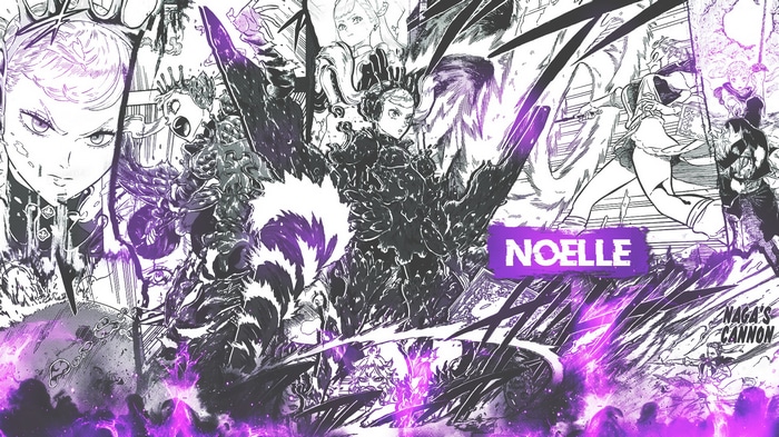 Noelle Silva Black Clover Manga Collage