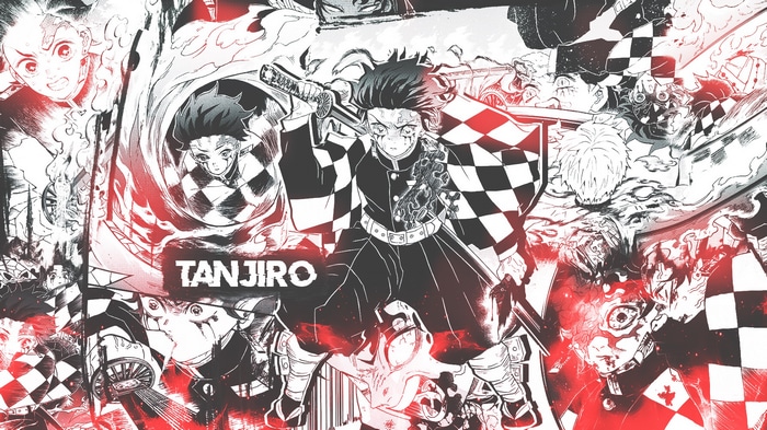 Tanjiro Kamado Collage from Kimetsu no Yaiba