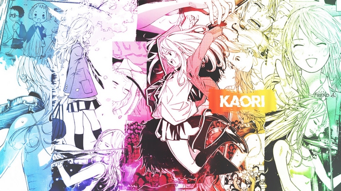 Kaori from Shigatsu wa Kimi no Uso Collage