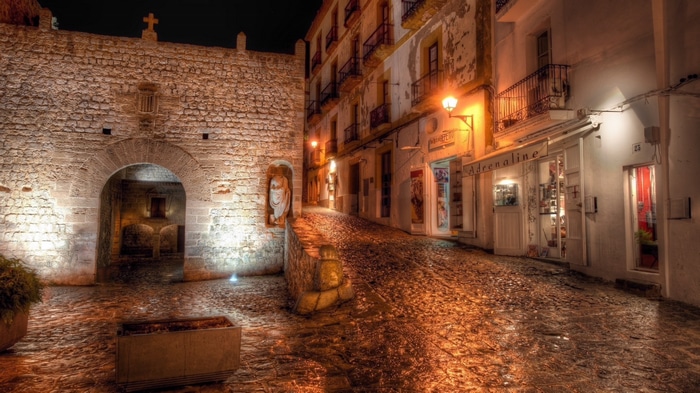 Dalt Vila, Ibiza at Night