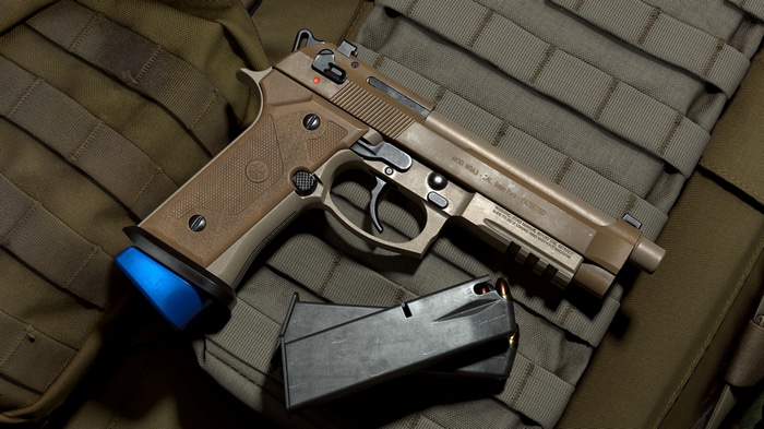 4K Beretta M9A3 Pistol with Magazine