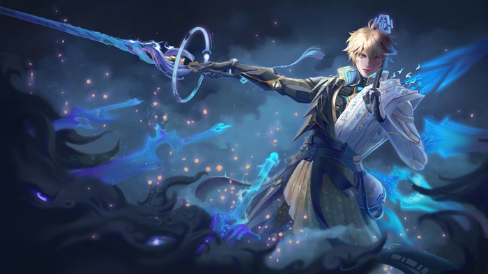 4K Video Game Art of Libai
