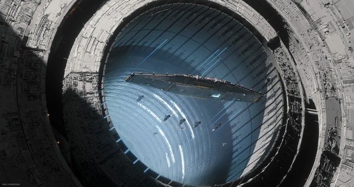 4K Homeworld Mothership in Space Station