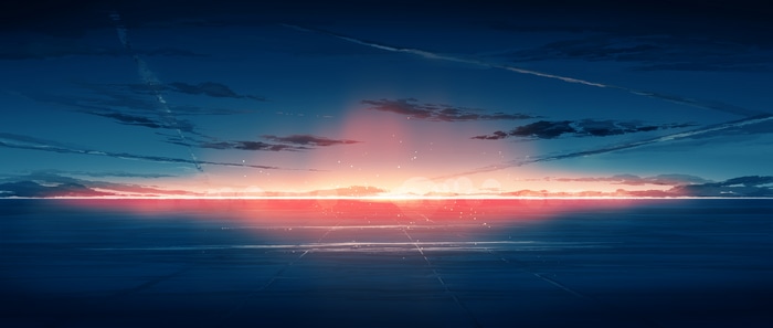4K Sunset Landscape Wide Screen