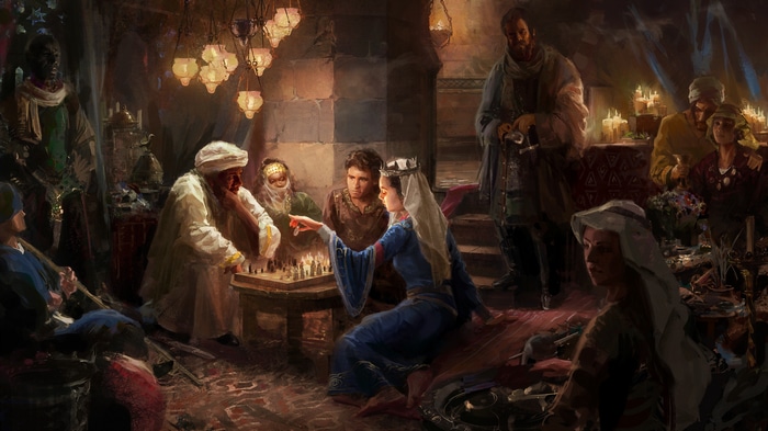 Crusader Kings III: A Game of Chess in a Candlelit Room