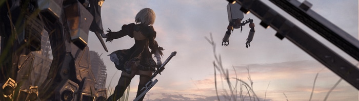 4K Nier: Automata 2B and Pod