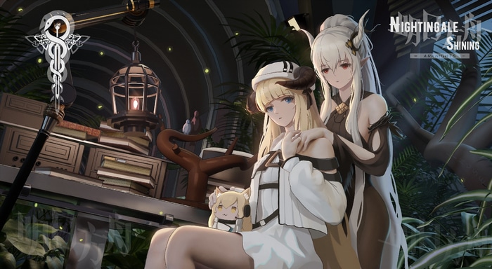 Nightingale and Shining from Arknights