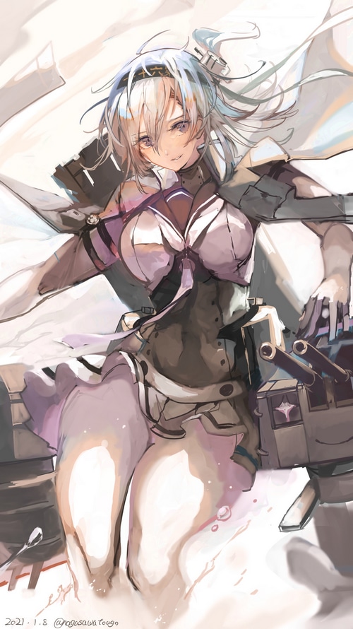 Kantai Collection Fan Art of Suzutsuki