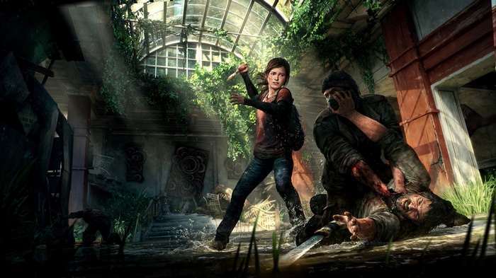Ellie Williams and Joel Miller in The Last of Us