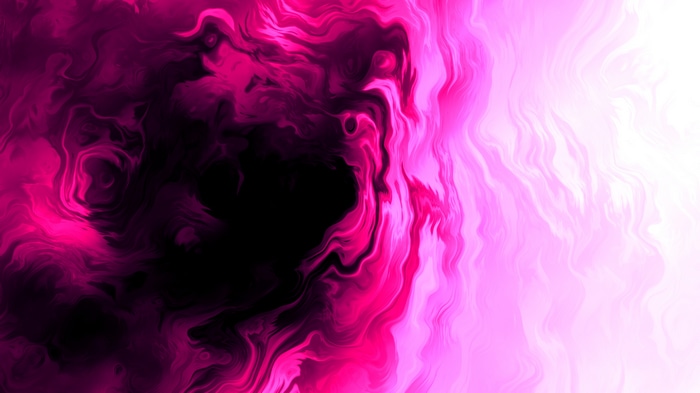 4K Abstract Pink and Purple Wavy Gradient