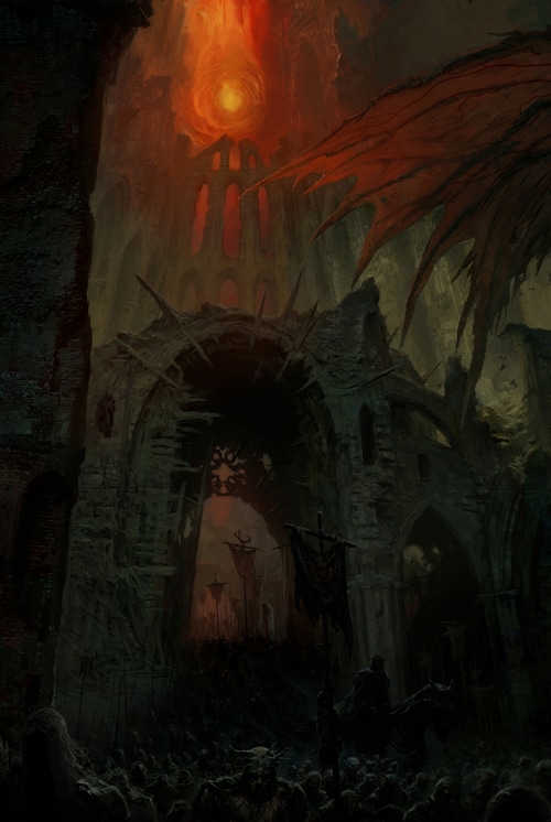 Minas Morgul in The Lord of the Rings