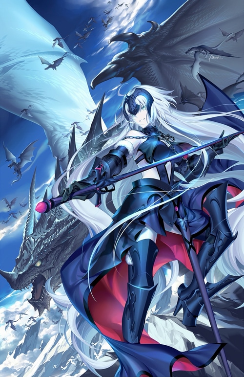 Jeanne d'Arc and Dragons in Fate/Grand Order