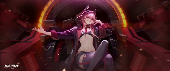 Final Front: Enobetta character with pink hair