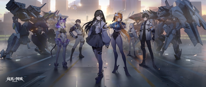 4K Final Front: Enobetta Mechs and Characters