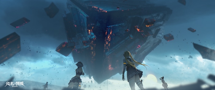 4K Final Front: Enobetta science fiction drawing