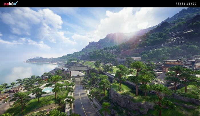 4K DokeV Pearl Abyss Temple Environment