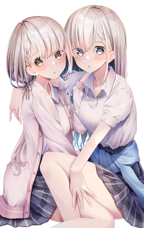 Hisakawa Hayate and Nagi from THE iDOLM@STER: Cinderella Girls