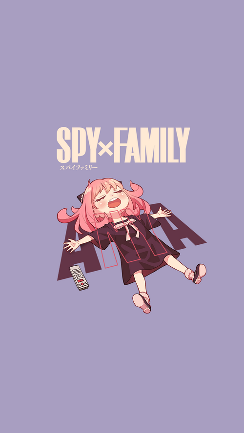 Anya Forger from Spy x Family lying down