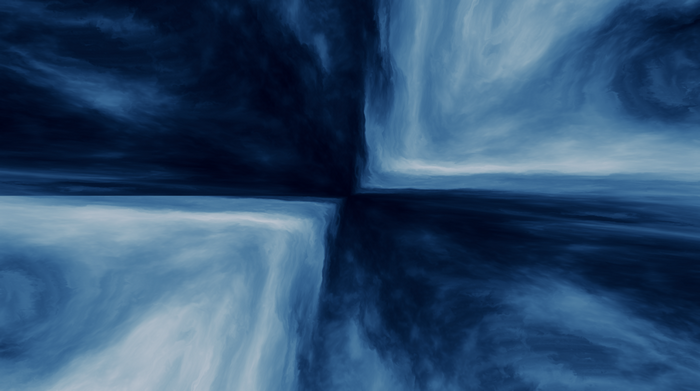 Abstract blue gradient mix