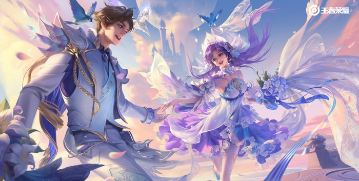 Honor of Kings: A Couple in Fantasy Attire
