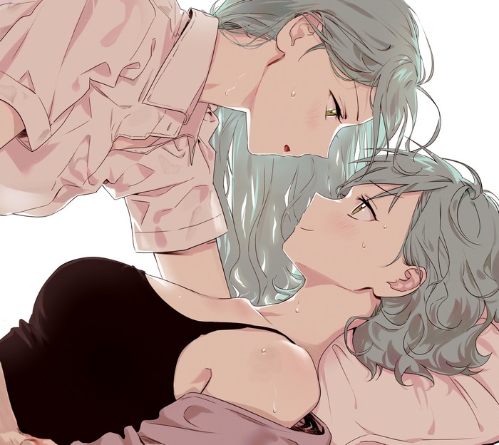 Hikawa Sayo and Hikawa Hina from BanG Dream! fan art