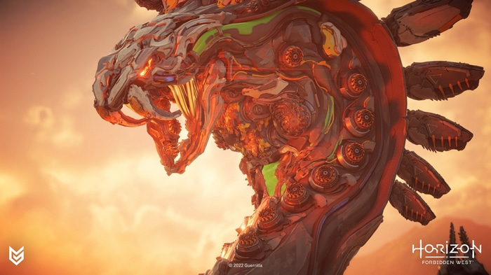4K Concept Art of Horizon Forbidden West Snake