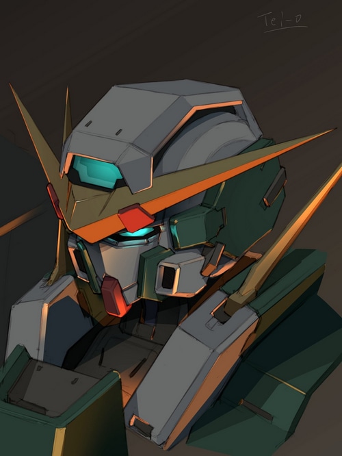 Gundam Dynames fan art