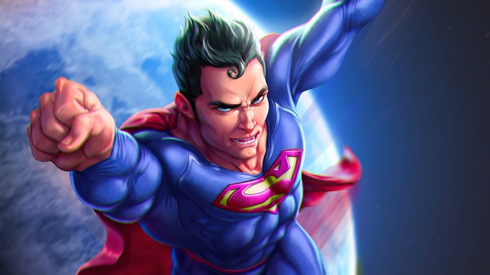 Superman 4K DC Comics