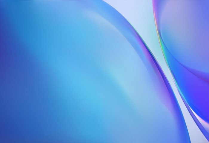 Abstract blue and purple wavy lines