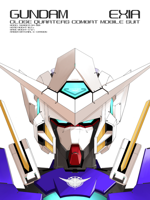Gundam Exia Close Quarters Combat Mobile Suit