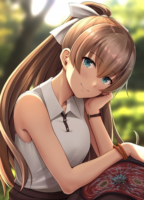 Kumano from Kantai Collection fan art