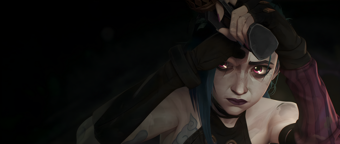 Jinx from Arcane, League of Legends