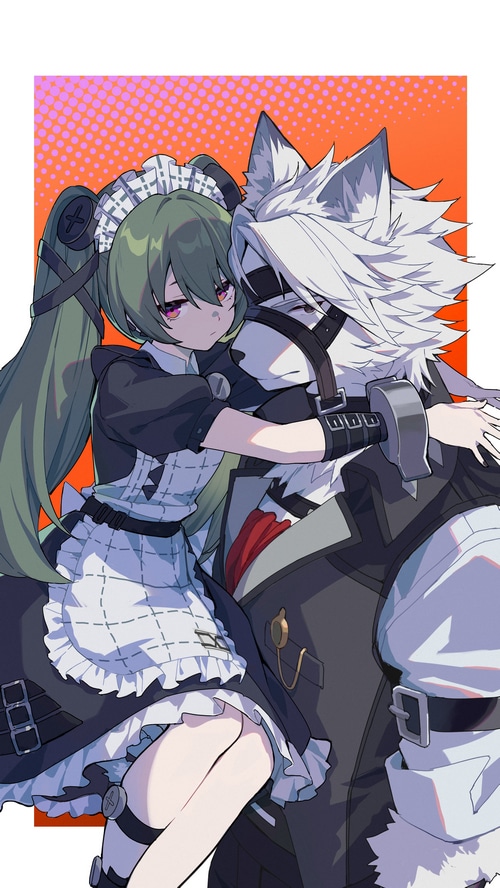 Corin Wickes and Von Lycaon from Zenless Zone Zero