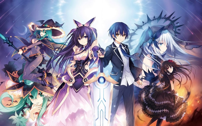 Date A Live Characters with Shido and Tohka