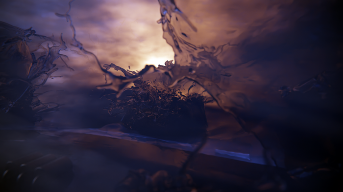 4K Abstract 3D Blender Magenta