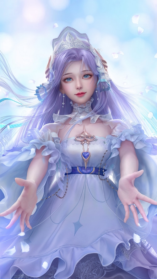 Artwork of a woman from Honor of Kings