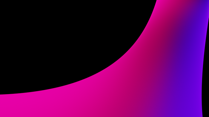 Abstract gradient with black background