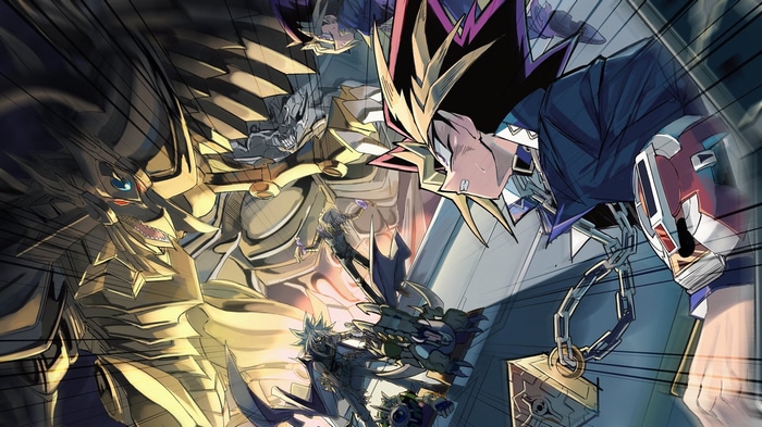 Yugi Moto and Obelisk the Tormentor vs. The Winged Dragon of Ra