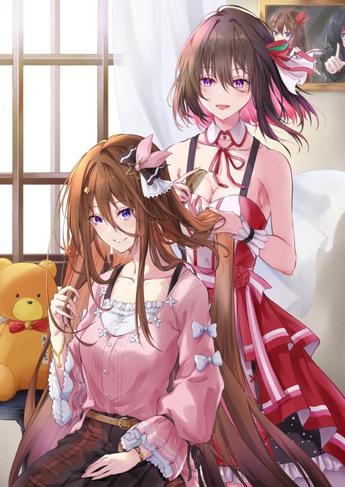 AZKi and Tokino Sora fan art