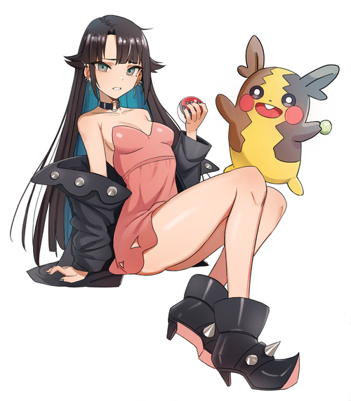4K Pokémon Marnie with Morpeko