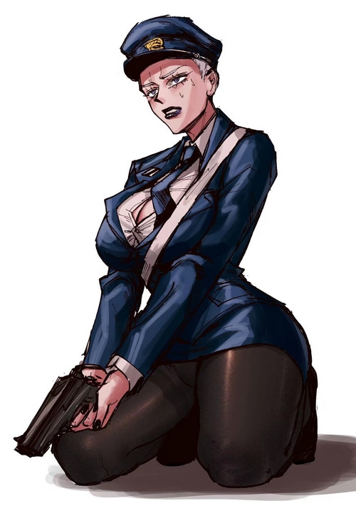 Leone Abbacchio from JoJo's Bizarre Adventure holding a gun