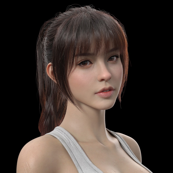 Portrait of Euginnx_Wu in a tank top