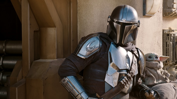 The Mandalorian and Grogu in 4K