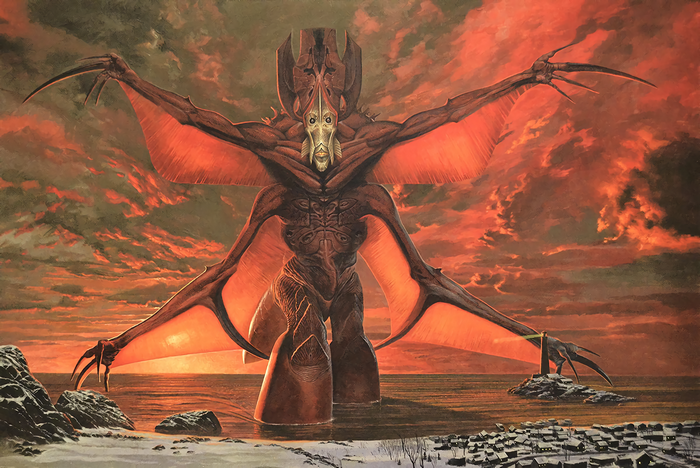 Wayne Barlowe Creature Artwork