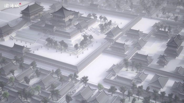 4K Chinese Architecture Artwork