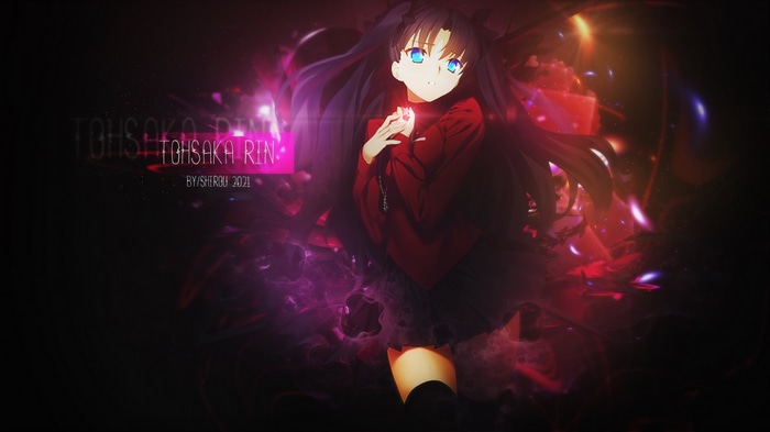 Tohsaka Rin from Fate series