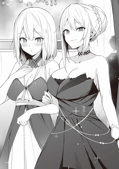 Angelica Rapha Redgrave and Olivia in formal dresses