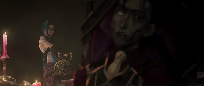 4K Arcane TV Series: Jinx and Silco