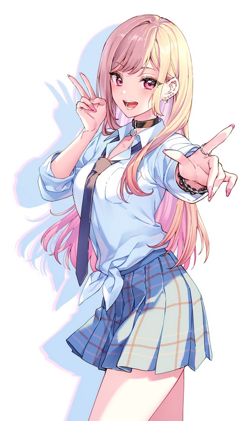 Kitagawa Marin in School Uniform