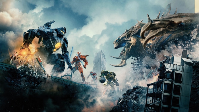 4K Pacific Rim: Uprising Mech Animals
